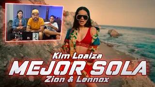 Kim Loaiza - MEJOR SOLA 💔Ft. Zion & Lennox | REACCIÓN