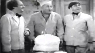 Three Stooges sing Happy Birthday