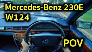 1989 Mercedes-Benz 230E W124 - POV Drive in Bangkok