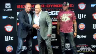 Fedor Emelianenko vs. Randy Couture Staredown