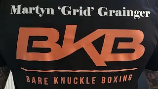 Martin GRID Grainger final session before the @OfficialBKBBritish title fight may 4th. Bareknuckle