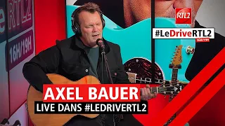 Axel Bauer interprète  "A ma place" en live dans #LeDriveRTL2 (12/01/22)