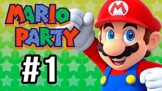 MARIO PARTY (N64) #1 - GAMEPLAY DO INÍCIO