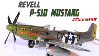 Revell P-51D Mustang - 1/72 Scale Plastic Model Kit - Build & Review
