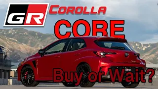Get to know the 2023 Toyota GR Corolla Core!