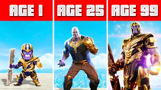 Surviving 99 Years As THANOS In GTA 5! (GTA 5 RP MODS)