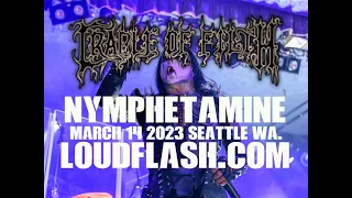 Cradle of Filth - Nymphetamine - March 14 2023 - Seattle (4k)