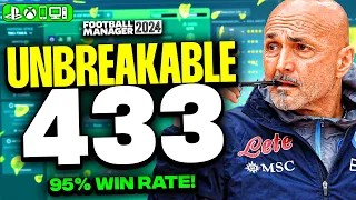 Spalletti's UNBREAKABLE FM24 Tactic! | 95% Win Rate/3+ Goals Per Game!