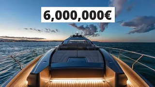 À l’intérieur d’un yacht en fibre de carbone à 6 000 000€ : Pershing 8X (visite complète)