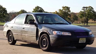 Toyota Camry Beater! Drifts, Jumps, Burnouts!