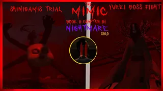 The Mimic - Book II Chapter 3 NIGHTMARE - Yurei Boss + Shinigami's Trial SOLO