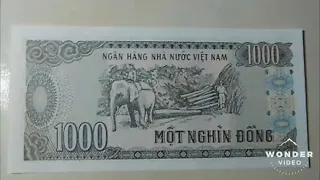 1000 MOT NGHIN DONG Vietnam 1000 Dong Banknote