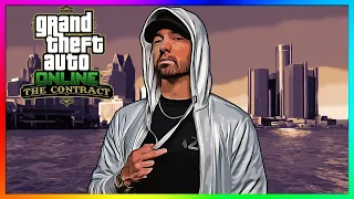 EMINEM COMING TO GTA 5 ONLINE! -Dr. Dre Leaks Song Coming To GTA 5 Online The Contract DLC Update!!