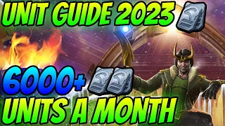 UNIT GUIDE MCOC 2023 | Marvel Contest of Champions | Units Farming Guide