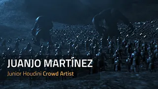 Juanjo Martínez // Houdini Crowd Artist - VFX Reel 2021