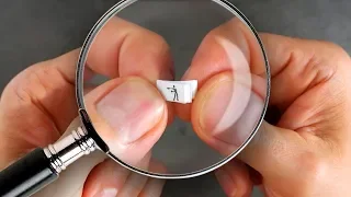 World's SMALLEST Flipbook - Floss Dance!