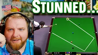 American Reacts to Impossible Moments in Snooker!