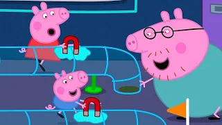 Peppa Pigs Magnet Slime Race 🐷 🚂 Playtime With Peppa