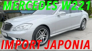 Motodziennik Używane - Mercedes klasy S - W221 - S500 - Japonia