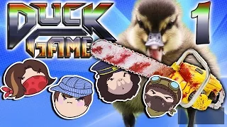 Duck Game: Quack Attacking! - PART 1 - Steam Rolled
