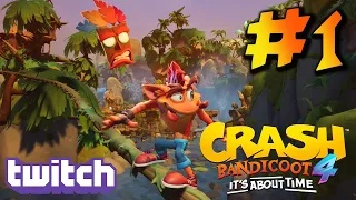 Crash Bandicoot 4 It's About Time [Livestream] #1 - THIS IS HARD