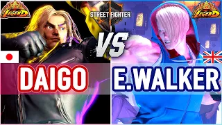 SF6 🔥 Daigo (Ken) vs Ending Walker (Ed) 🔥 SF6 High Level Gameplay