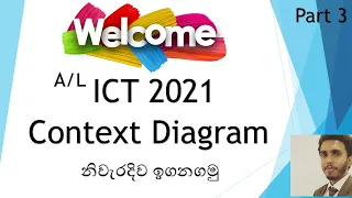 Context Diagram Sinhala (Part 3) A/L ICT