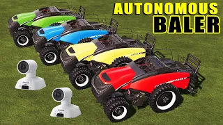 AUTONOMOUS BALER TEST! MULTI CONTROL! KING OF BALER! Farming Simulator 19