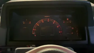 Honda City Turbo II - digital display