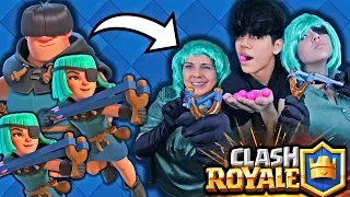 ¡SOMOS LOS PILLOS! Ganando CLASH ROYALE con mi MAMÁ y mi HERMANA! - [ANTRAX] ☣