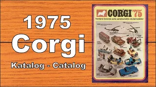 CORGI Katalog 1975 Catalog CloseUp