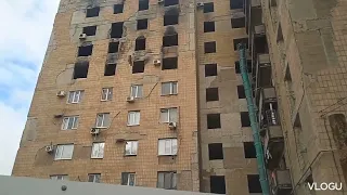 Мариуполь продолжается восстановления трёх общежитий по Покрышкина 1.05.2023