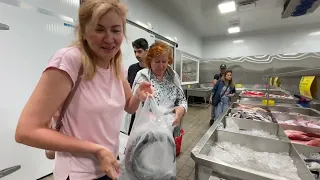 ПОКУПАЮ РЫБУ 🍤 В КИТАЙСКОМ МАГАЗИНЕ MONTRÉAL CHINESE GROCERY BUYING FISH 🐟