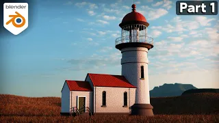 Creating a Lighthouse in Blender - Part 1 (Tutorial)