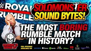 Solomonster On The Most BORING Royal Rumble Match Ever