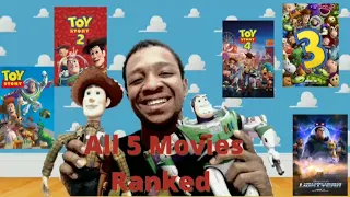 All 5 Toy Story Movies Ranked