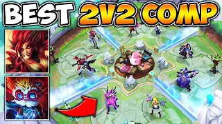 Riot... you might wanna fix this 2v2v2v2 combo. It's broken.