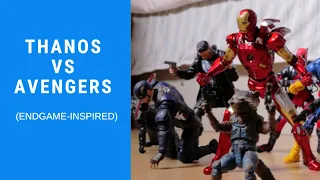 Thanos vs Avengers (Endgame - inspired Stop Motion Action) Part 1