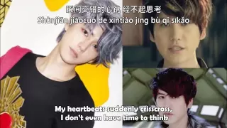 [Eng +Pinyin +Mandarin] Super Junior M - Go Lyrics