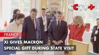 Xi Gives Macron Special Gift During State Visit