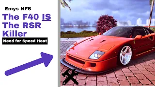 NFS Heat | Is the F40 better then the RSR?