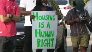 Advocates rally against proposed homeless camping ban in Miami