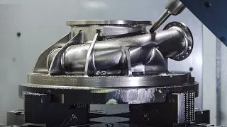 Incredible Process of CNC Machining a Rocket Engine Turbopump