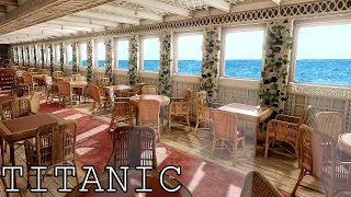 You're on The Titanic in the Café Parisien (oldies music, people chatter in restaurant) 3 HOURS ASMR