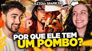 🐯INCRIVEL!! 2 em 1 Rob Lucci | M4rkim + Kaito (One Piece) React