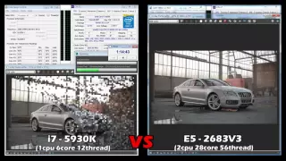So sánh Xeon E5 2683V3 vs i7 5930k