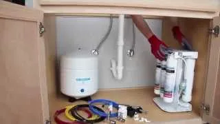 Boann Reverse Osmosis 5-Stage Water Filtration System Installation Video (HD)
