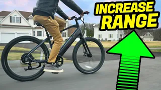 How to Increase Range on your Electric Bike for Free!