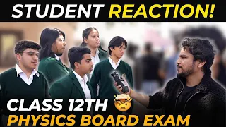 Class 12th Physics Board Exam🔥|  Student Reaction | Exam Review 2023-24