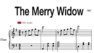 the merry widow  風流寡婦   {  sheet  music }